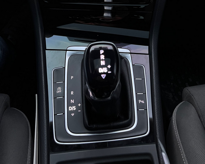 Ручка переключения передач для Volkswagen Skoda Seat DSG алькантара (белая подсветка) - изображение 7