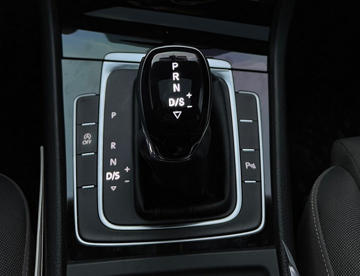 Ручка переключения передач для Volkswagen Skoda Seat DSG алькантара (белая подсветка) - изображение 8