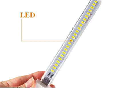 USB LED-лампа світильник нічник на 24 світлодіоди 5 V 12 W під Power bank - Фото 1 USB LED-лампа світильник нічник на 24 світлодіоди 5 V 12 W під Power bank - изображение 1