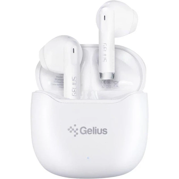 Бездротові навушники TWS Gelius Basic 2 GP-TWS048 White - зображення 2