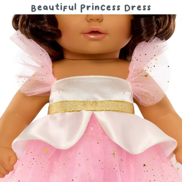 Кукла принцесса BABY Born Princess Baby Doll Ava - Brown Hair, Light Brown Eyes - изображение 3