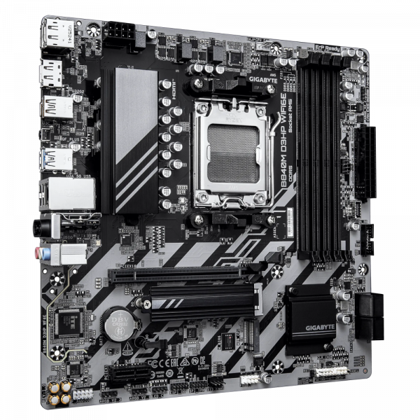 Материнська плата gigabyte b840m d3hp wifi6e - изображение 3