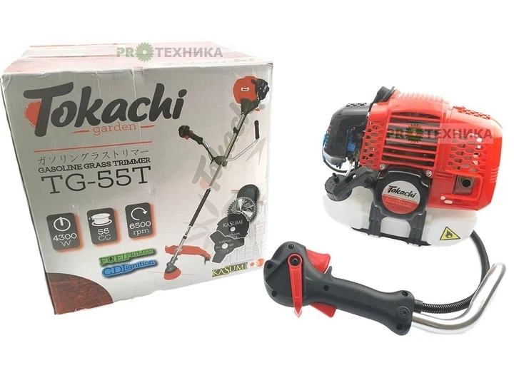 Бензокоса Tokachi TG-55T (3 диска, 1 котушка) - изображение 4