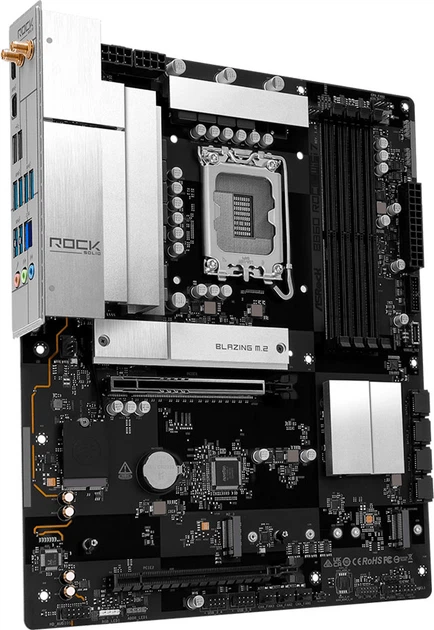 Płyta główna  ASRock B860 Rock Wi-Fi 7 (s1851, Intel B860, PCI-Ex16) - obraz 2