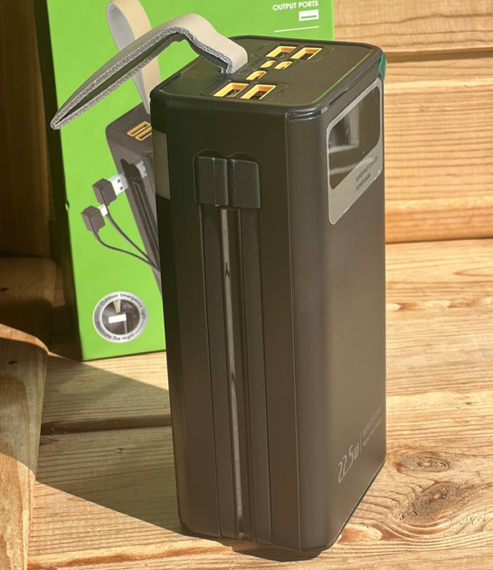Повербанк 100000 mAh с быстрой зарядкой - Фото 3 Повербанк 100000 mAh с быстрой зарядкой - изображение 3