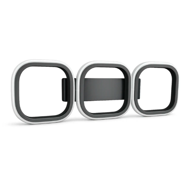 Люстра світлодіодна СМАРТ з пультом Esllse CUBES 40W 3S SMART-530x160x55-BLACK - Фото 1 Люстра світлодіодна СМАРТ з пультом Esllse CUBES 40W 3S SMART-530x160x55-BLACK - зображення 1
