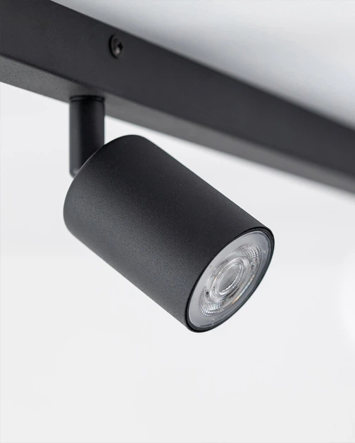 Світильник поворотний, спот TK Lighting 10001 Vox GU10+G9 3x10W+8W IP20 чорний - зображення 3