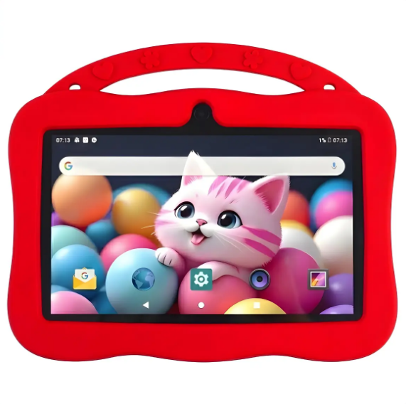 Планшет детский G123 с Hello Kitty, Wi-Fi на Android, 7, красный (G123-2) - изображение 5