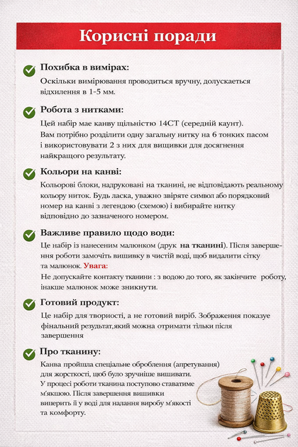 Набір для вишивання хрестиком JOZYSH ««Кіт на дерев’яному причалі» — 14CT, 40х40 см, канва Аїда з нанесеним малюнком - Фото 4 Набір для вишивання хрестиком JOZYSH ««Кіт на дерев’яному причалі» — 14CT, 40х40 см, канва Аїда з нанесеним малюнком - зображення 4