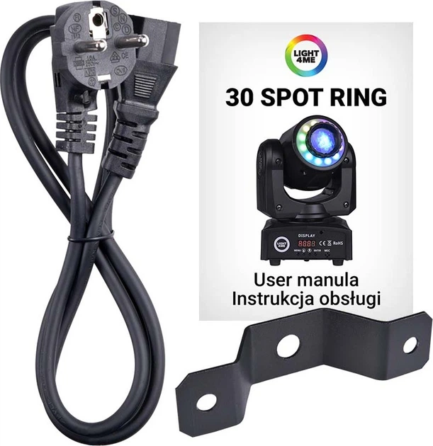 Głowica LED Light4Me ruchoma Mini LED 30 SPOT RING (5908249813854) - obraz 8