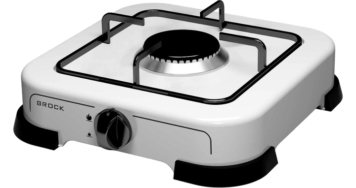 Настільна плита газова Brock GS 001 W - зображення 2