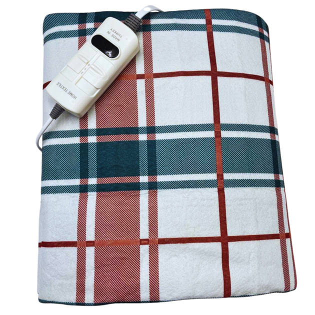 Электропростыня двуспальная Electric Blanket 150х180 см 500г/м 2 режима (две независимые зоны обогрева) - изображение 5