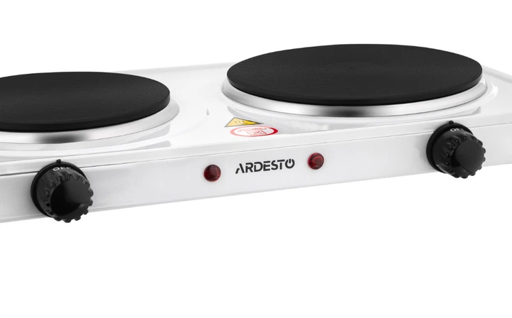 Настільна електрична плита Ardesto ECS-J225W 2500Вт. - зображення 5