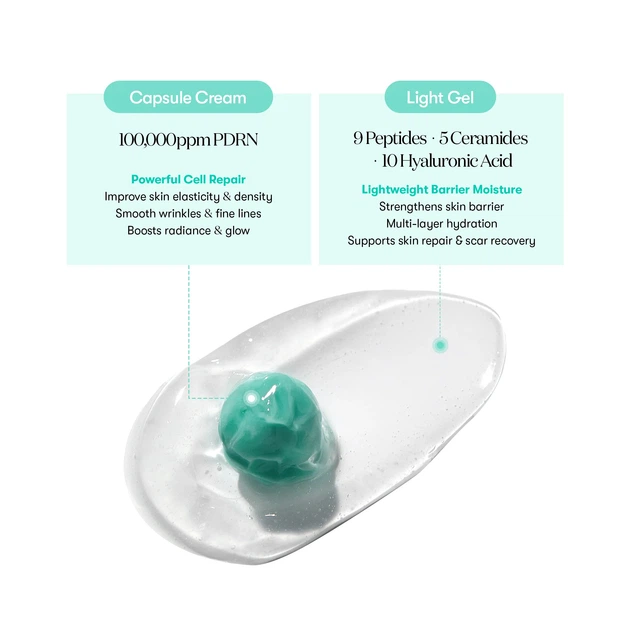 Відновлюючий крем-гель з PDRN та пептидами VT COSMETICS PDRN CAPSULE CREAM 100 50ML - Фото 2 Відновлюючий крем-гель з PDRN та пептидами VT COSMETICS PDRN CAPSULE CREAM 100 50ML - изображение 2