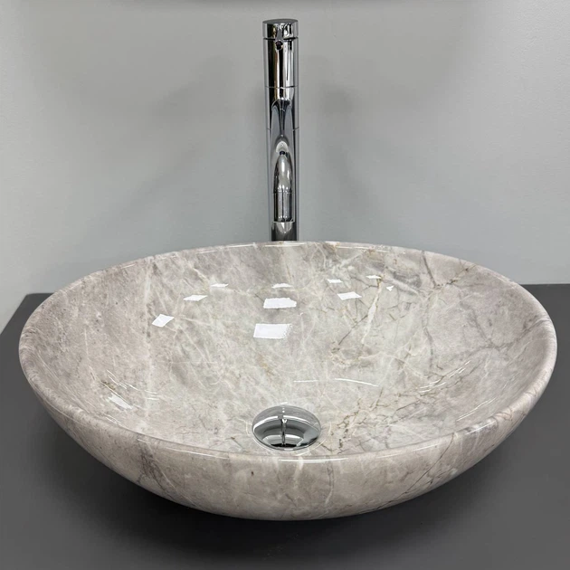 Умывальник (раковина) VBI PARMA STONE GLOSSY накладной - изображение 3