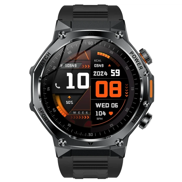 Розумний смарт годинник Smart Surf X Pro Black Rubber, 2 ремінці - изображение 3