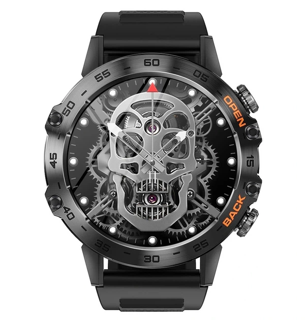 Розумний смарт годинник Smart Delta K52 Black Rubber, 2 ремінці - Фото 5 Розумний смарт годинник Smart Delta K52 Black Rubber, 2 ремінці - изображение 5