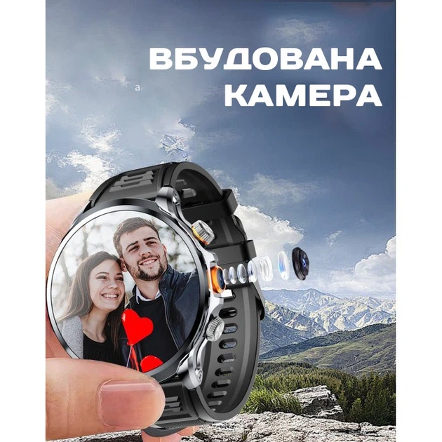 Розумний смарт годинник Smart Technology з SIM-картою - зображення 6