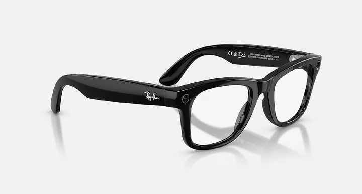 Смарт-окуляри Ray-Ban Meta Wayfarer Gen 2 Stand.Shiny B. Frame/Clear to Graphite Green Transit.Lens (RW4012 601/1M 50-22) - изображение 8