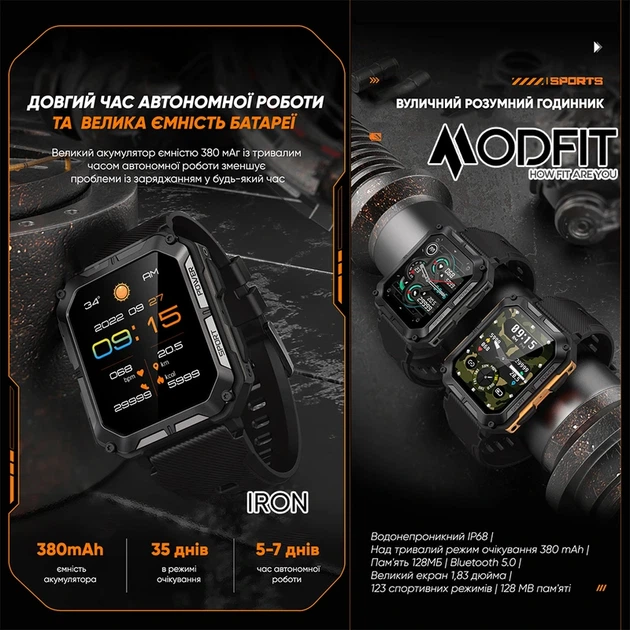 Modfit Iron All Black - изображение 6