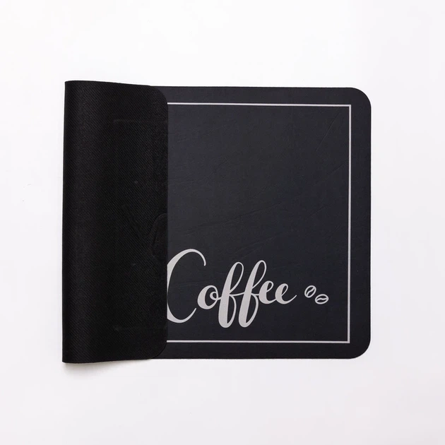 Килимок для кухні But first Coffee 38*58 см діатомітовий HP-42-43 - Фото 3 Килимок для кухні But first Coffee 38*58 см діатомітовий HP-42-43 - зображення 3