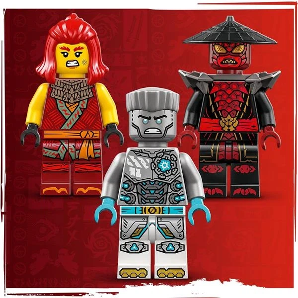 Конструктор LEGO NINJAGO Бойовий костюм-робот Зейна 92 деталі (71827) - изображение 7