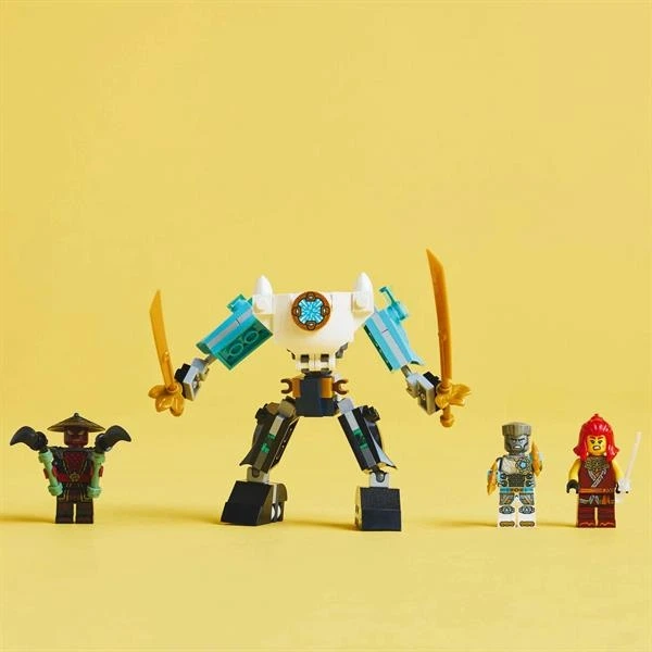 Конструктор LEGO NINJAGO Бойовий костюм-робот Зейна 92 деталі (71827) - изображение 10