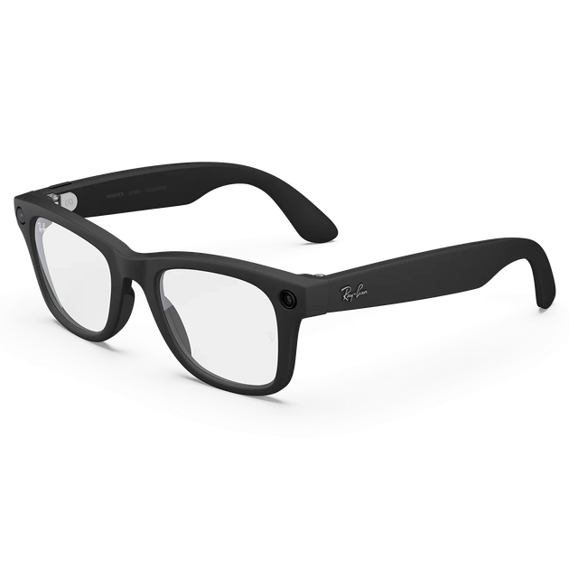 Смарт-очки Ray-Ban Meta Wayfarer Gen 2 Standard Matte Black Frame / Clear Lenses (RW4012 601SSB 50-22) - Фото 2 Смарт-очки Ray-Ban Meta Wayfarer Gen 2 Standard Matte Black Frame / Clear Lenses (RW4012 601SSB 50-22) - зображення 2