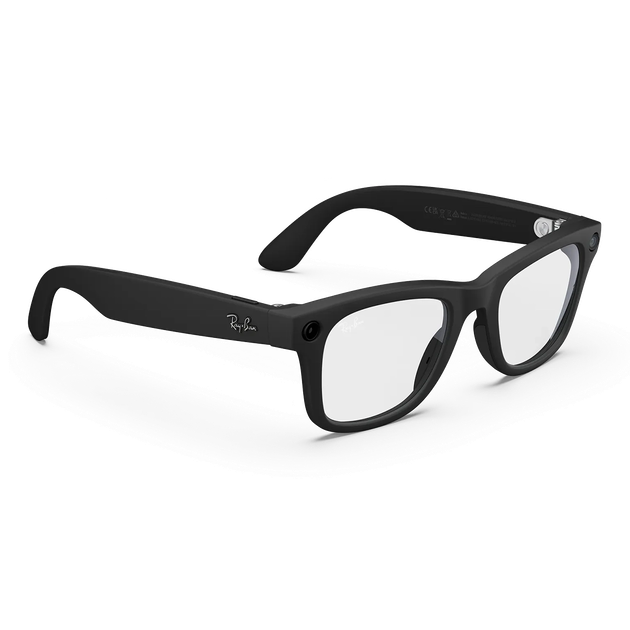 Смарт-очки Ray-Ban Meta Wayfarer Gen 2 Standard Matte Black Frame / Clear Lenses (RW4012 601SSB 50-22) - Фото 3 Смарт-очки Ray-Ban Meta Wayfarer Gen 2 Standard Matte Black Frame / Clear Lenses (RW4012 601SSB 50-22) - зображення 3