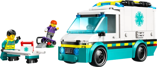 Конструктор LEGO City Швидка допомога 184 деталі (60451) - изображение 4