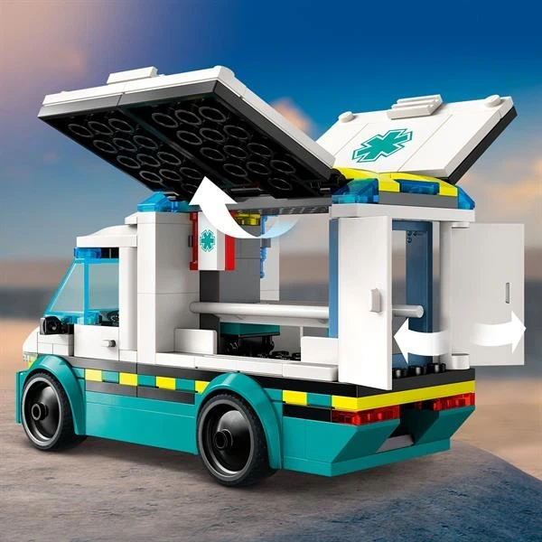 Конструктор LEGO City Швидка допомога 184 деталі (60451) - изображение 5