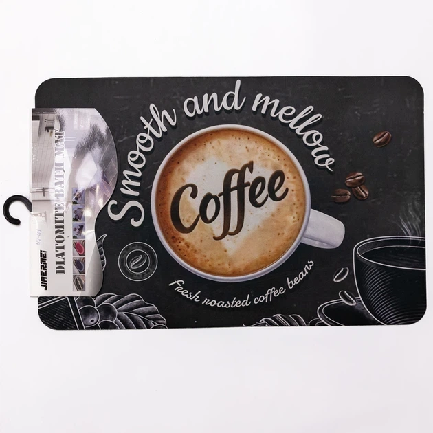 Килимок для кухні Smooth and mellow Coffee 38*58 см діатомітовий HP-42-45 - зображення 3