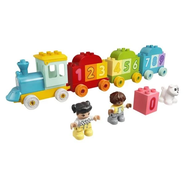 Конструктор LEGO DUPLO Creative Play Поїзд із цифрами Вчимося рахувати 23 деталі (10954) - изображение 6