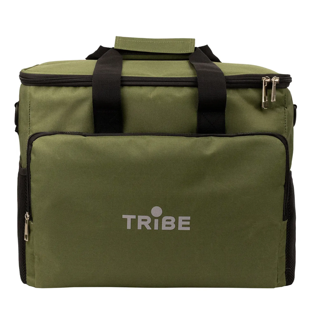 Термосумка для пікніка Tribe Cooler 25л. (38×29×31 см) (T-IF-0011-green) - Фото 1 Термосумка для пікніка Tribe Cooler 25л. (38×29×31 см) (T-IF-0011-green) - зображення 1