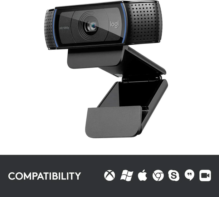 Веб-камера Logitech C920x Pro HD Webcam (960-001335) - изображение 5