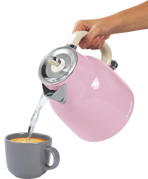 Електрочайник SALTER Retro EK5737PNK Pink - зображення 6