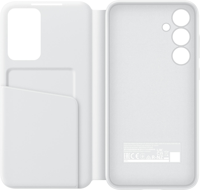 Чохол-книжка Smart Clear View Cover для Samsung Galaxy A55 (A556) (EF-ZA556CWEGWW) White - изображение 5
