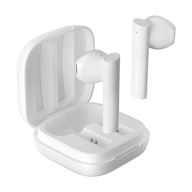 Навушники TWS Xiaomi Haylou GT6 Bluetooth Earbuds White - Фото 4 Навушники TWS Xiaomi Haylou GT6 Bluetooth Earbuds White - зображення 4