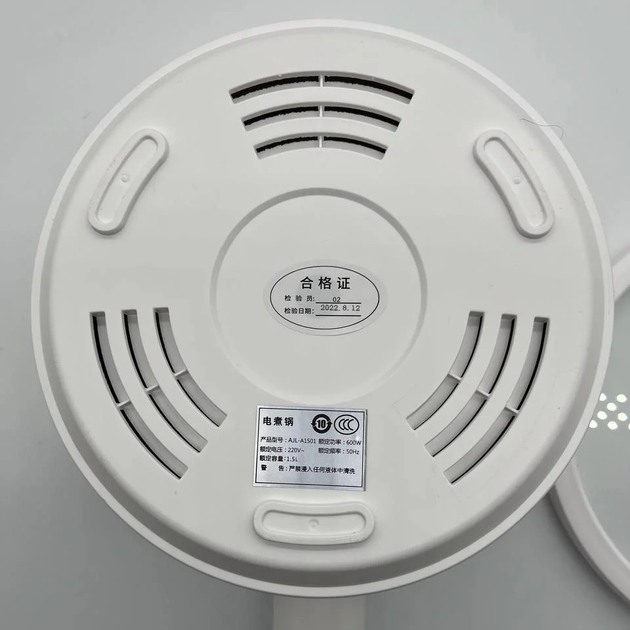 Кастрюля электрическая AJL-A1501 600W 220V 50Hz 1.5 л - изображение 4