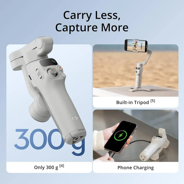 Монопод-стабілізатор DJI Osmo Mobile 7 (CP.OS.00000406.01) - зображення 6