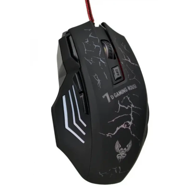 Ігрова мішка Gaming Mouse IX7 USB з RGB підсвіткою, провідна геймерська міша для ПК та ноутбука - зображення 7