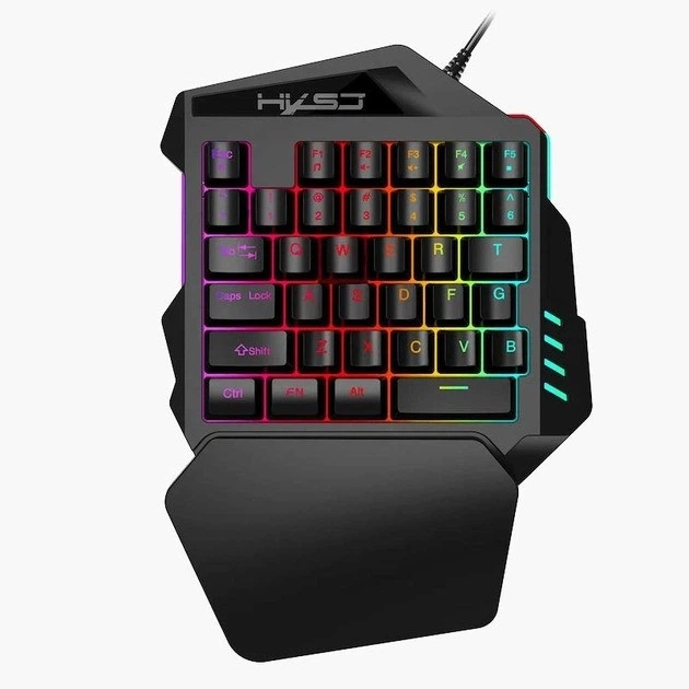 Ігровий набір 198I G506 клавіатура та мишка RGB 7 кольорів, USB, для ПК - изображение 8