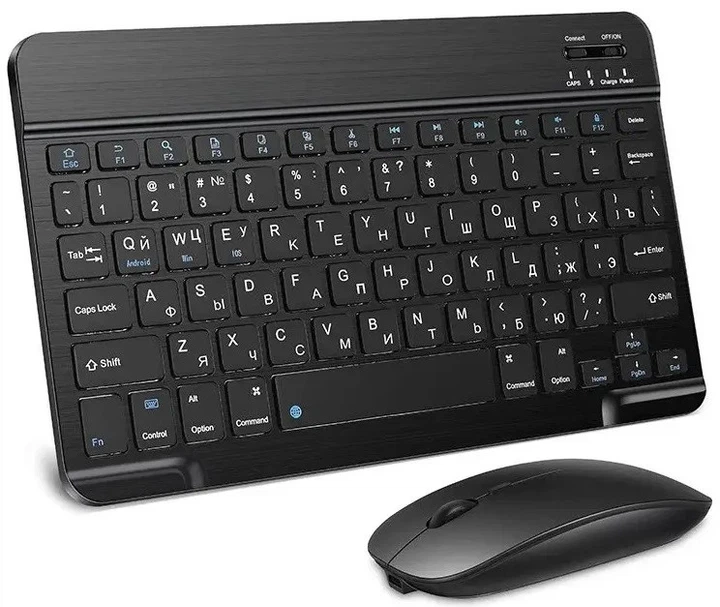Бездротовий набір клавіатура та миша BT Combo 9212, Bluetooth/USB, комплект для ПК та ноутбука - изображение 2