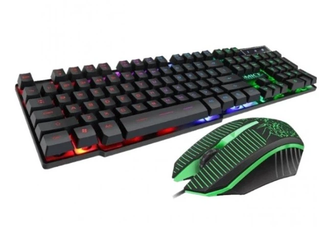 Ігровий набір iMICE KM-680 клавіатура та миша RGB з Anti-Ghosting 1600 DPI USB для ПК - изображение 2