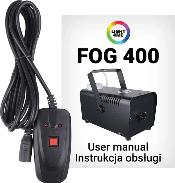 Wytwornica dymu Light4Me FOG 400 (5908249812659) - obraz 7