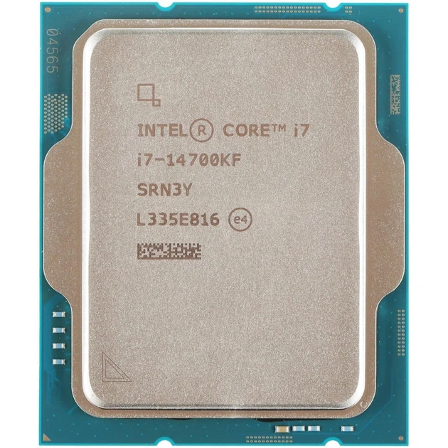 Процесор Intel Core i7 14700KF 3.4 GHz (33MB, Raptor Lake Refresh, 125 W, S1700) Tray (CM8071504820722) ( Для - изображение 5
