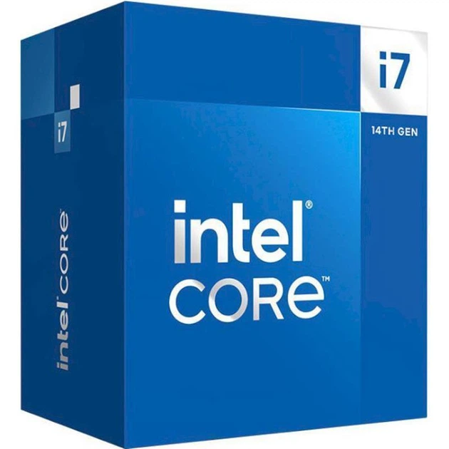 Процесор Intel Core i7 14700F 2.1 GHz (33MB, Raptor Lake Refresh, 65 W, S1700) Box (BX8071514700F) Для 23354 - изображение 5