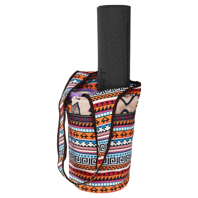 Сумка-чехол для коврика для йоги KINDFOLK Yoga bag Zelart, разноцветный 92л - Фото 5 Сумка-чехол для коврика для йоги KINDFOLK Yoga bag Zelart, разноцветный 92л - изображение 5