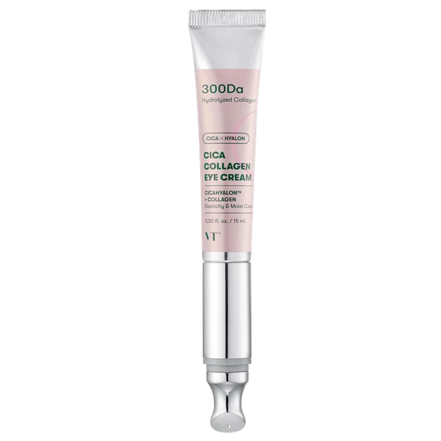 Крем для шкіри навколо очей VT Cica Collagen Eye Cream 15 мл проти зморшок, зволоження та пружність - Фото 1 Крем для шкіри навколо очей VT Cica Collagen Eye Cream 15 мл проти зморшок, зволоження та пружність - зображення 1