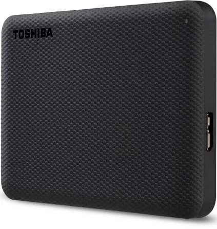Портативний жорсткий диск Toshiba пластик 2,5" 1 ТБ Чорний (695092) - зображення 4